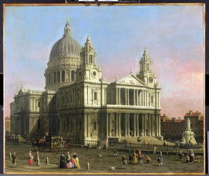 St. Paul's Cathedral, 1754