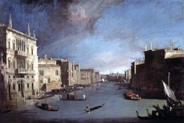 View on the Grand Canal, 1729