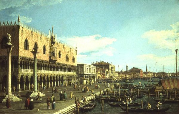 View along the Riva degli Schiavoni, c.1740-5