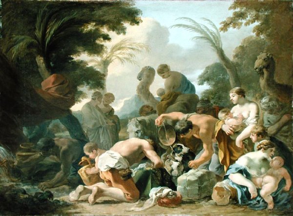 Laban Searching the Belongings of Jacob, c.1634-37