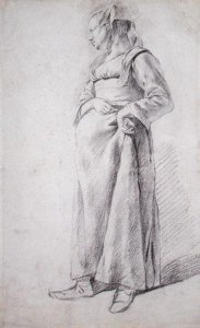 A Standing Peasant Woman