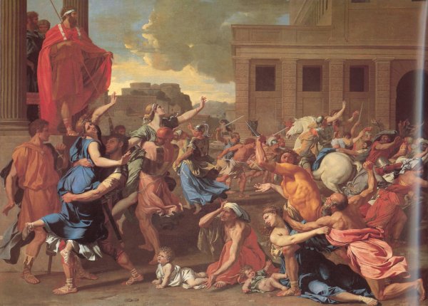 The Rape of the Sabine Women 1634-35