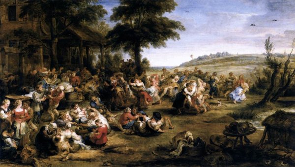 The Village Fete (Flemish Kermis) 1635-38