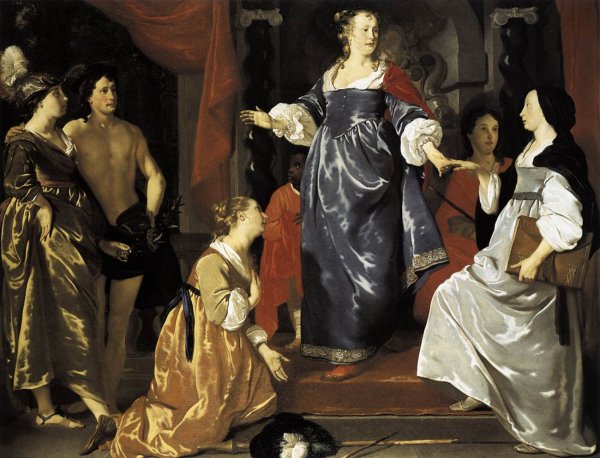 The Maid of Leiden Welcomes 'Nering' 1651