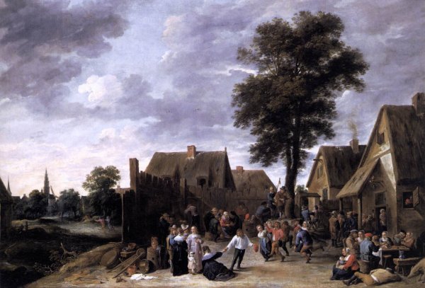 The Kermis at the Half Moon Inn 1641