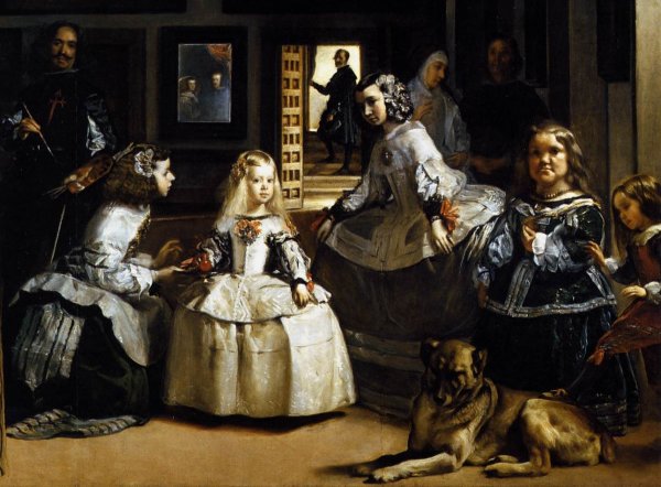 Las Meninas (detail-1) 1656-57