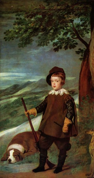 Prince Baltasar Carlos as a Hunter 1635-36