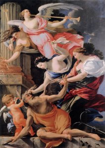 Saturn, Conquered by Amor, Venus and Hope 1645-46