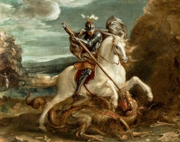 St. George slaying the dragon