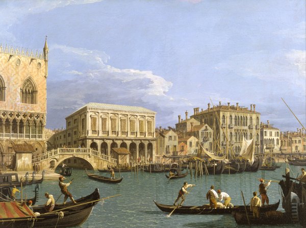 Bridge of Sighs, Venice (La Riva degli Schiavoni) c.1740