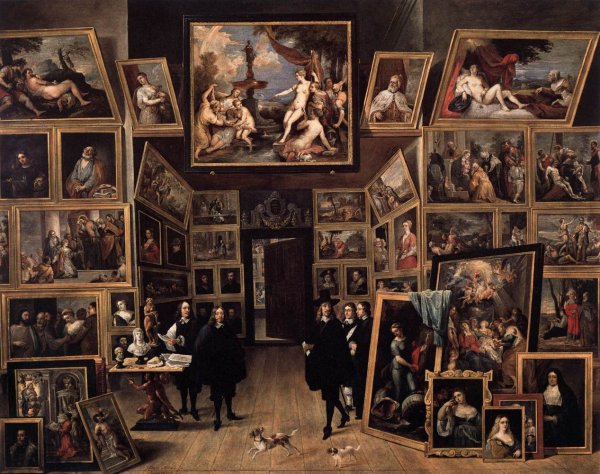 Archduke Leopold Wilhelm in his Gallery