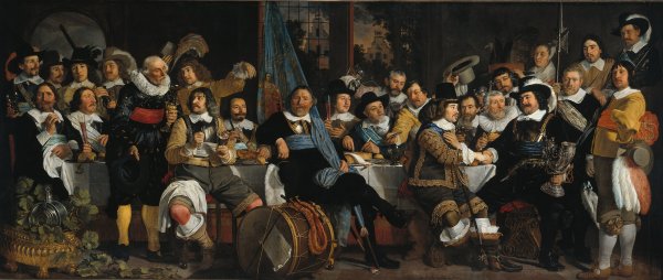 The Celebration of the Peace of Münster, 18 June 1648 in the Headquarters of the Crossbowman's Civi