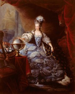 Portrait of Marie Antoinette 1755-93 Queen of France