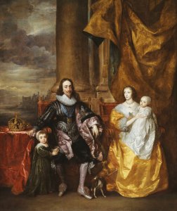 King Charles I 1600-49 and his Family