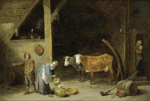 A Barn Interior 1650s