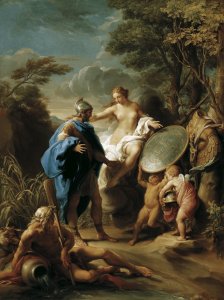 Venus Presenting Aeneas with Armour Forged by Vulcan 1748