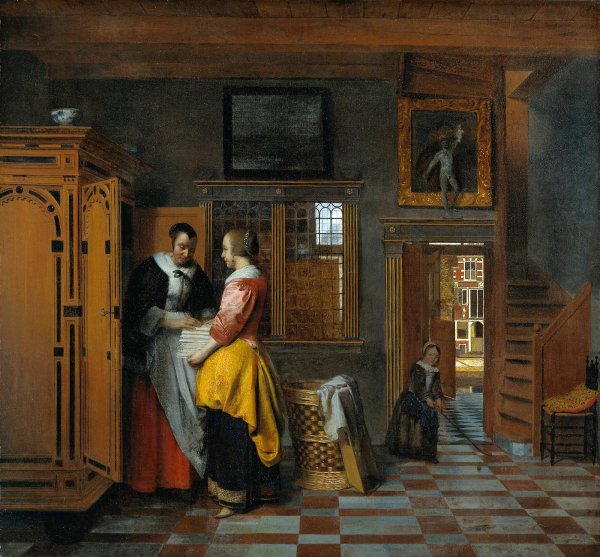 At the Linen Closet 1665