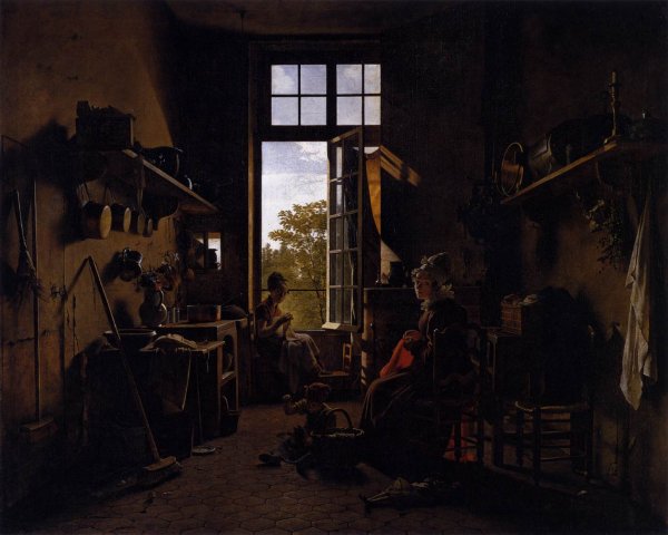 Interior of a Kitchen 1815