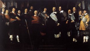 Officers and Standard-Bearers of the Old Civic Guard 1657