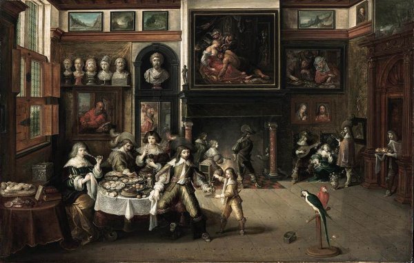 Supper at the House of Burgomaster Rockox 1630-35