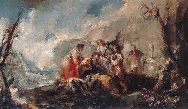 The Healing of Tobias's Father c. 1750