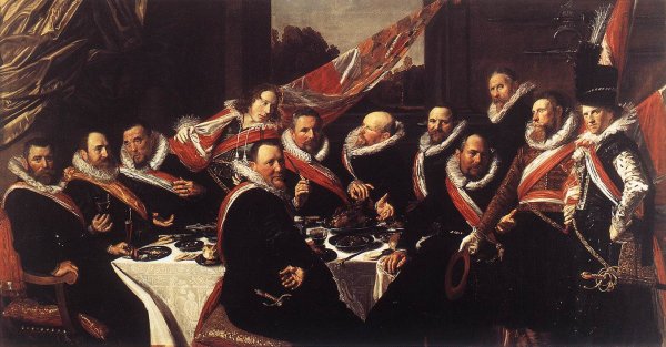 Banquet of the Officers of the St George Civic Guard  1616