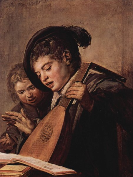 Two Boys Singing c. 1625
