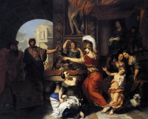 Achilles Discovered among the Daughters of Lycomedes  c. 1685 2