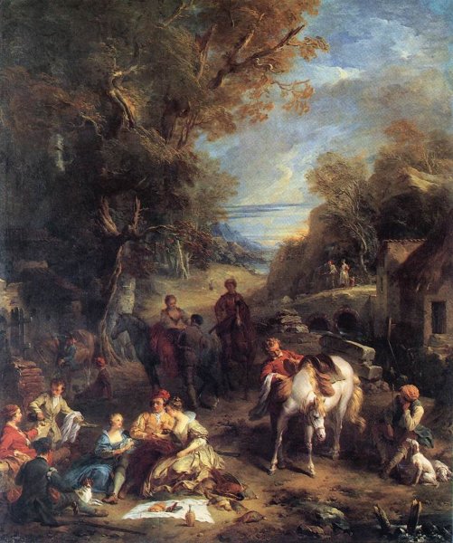 Hunting Picnic  1723