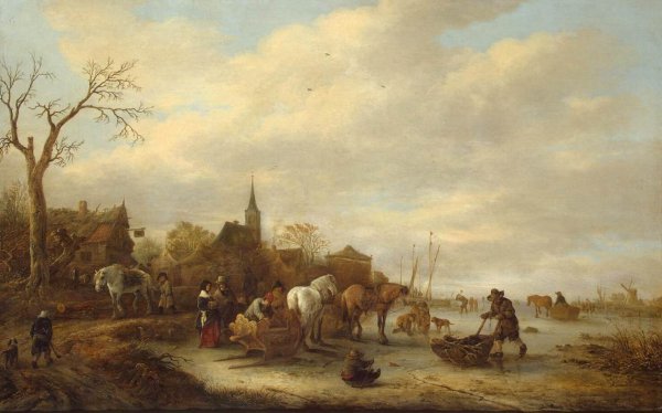 Winter Landscape c. 1643