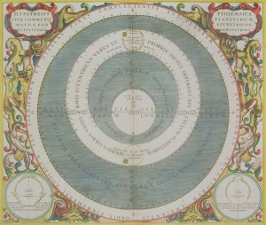 Ptolemaic System, from 'The Celestial Atlas, or The Harmony of the Universe', 1660-61