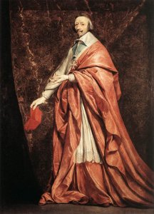 Portrait of Armand-Jean du Plessis, Cardinal Richelieu (1585-1642) 2