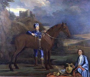 Portrait of a Racehorse and Jockey, c.1690