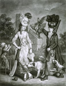 Miss Wicket and Miss Trigger, 1778