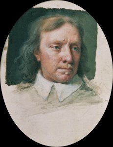 Miniature of Oliver Cromwell (unfinished)