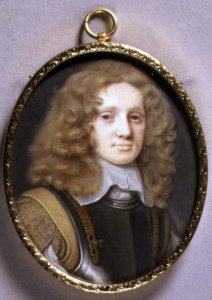 Portrait Miniature of a Man in Armour, c.1660 2