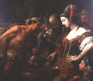 Queen Tomyris with the Head of Cyrus the Great