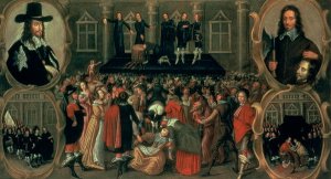 An Eyewitness Representation of the Execution of King Charles I (1600-49) of England, 1649