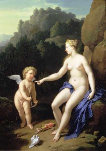 Venus and Cupid, 1716