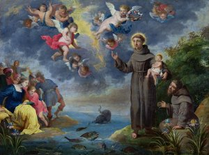 St. Anthony of Padua Preaching to the Fish