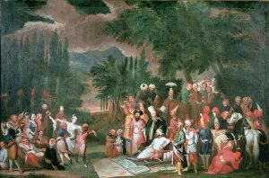 A Turkish Hunting Party with Sultan Ahmed III