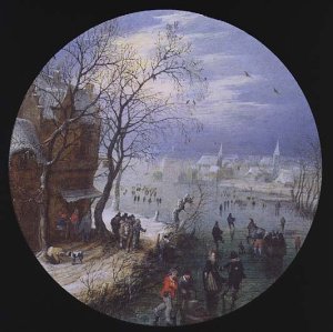 A Winter Skating Scene