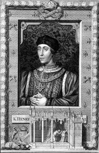 Henry VI 1421-71 King of England 1421-66 and 1470-71, after a portrait in Kensington Palace, engraved by the artist