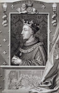 Henry V 1387-1422, after a painting in Kensington Palace