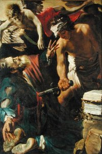 The Martyrdom of St. Matthew, 1617