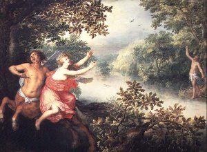 Hercules, Deianeira and the centaur Nessus, 1612