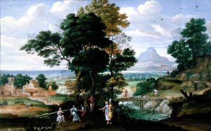 Landscape with People, early 17th century