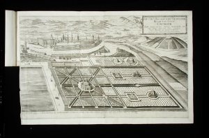 The new gardens at Cremsier, the residence of the Prince-Bishop, published c.1700