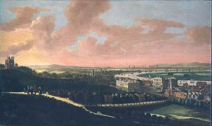 London from Greenwich Hill, c.1680