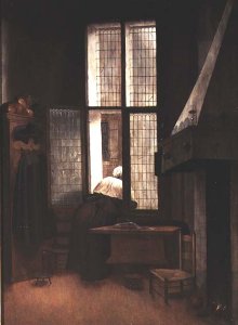 Woman at a Window, 1654